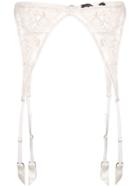 Kiki De Montparnasse Beaded Garter Belt - White