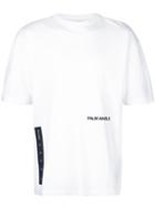 Palm Angels Oversized Logo Print T-shirt - White