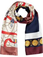 Burberry Archive Print Scarf - Blue
