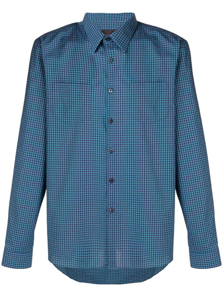 Prada Plaid Classic Shirt - Unavailable