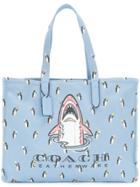 Coach Sharky 42 Tote Bag - Blue