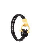 Nialaya Jewelry Hook Closure Bracelet, Men's, Size: Large, Black