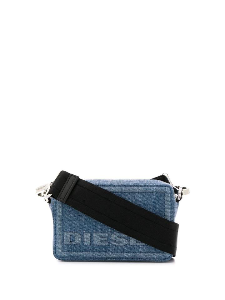 Diesel Compact Denim Backpack - Blue