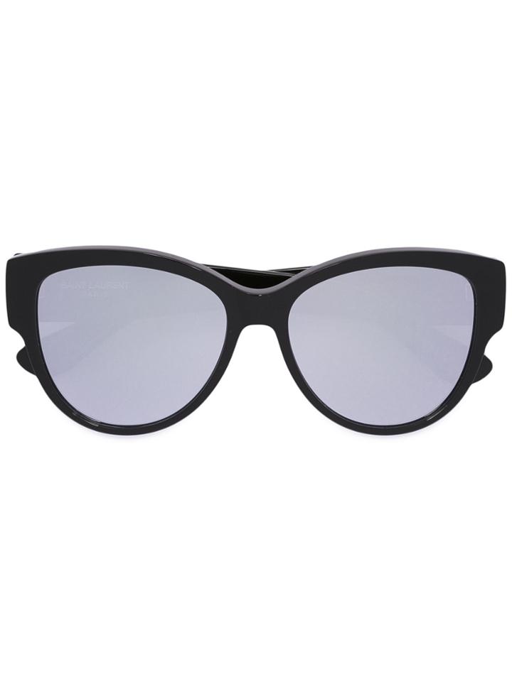 Saint Laurent Eyewear Classic Square Frame Sunglasses - Black