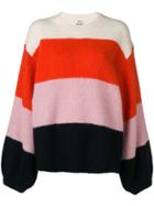 Acne Studios Kazia Striped Sweater - Pink