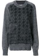 Maison Margiela Classic Embroidered Sweater - Grey