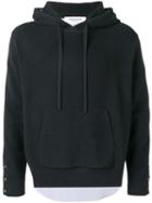 Thom Browne 4-bar Half-&-half Hoodie Pullover - Blue