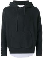 Thom Browne 4-bar Half-&-half Hoodie Pullover - Blue