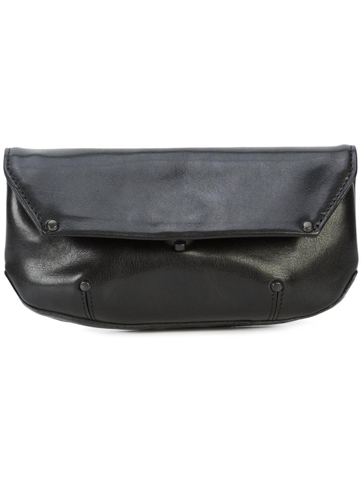 Yohji Yamamoto Flat Clutch Bag - Black