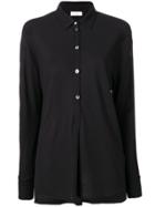 Zanone Classic Loose Blouse - Black