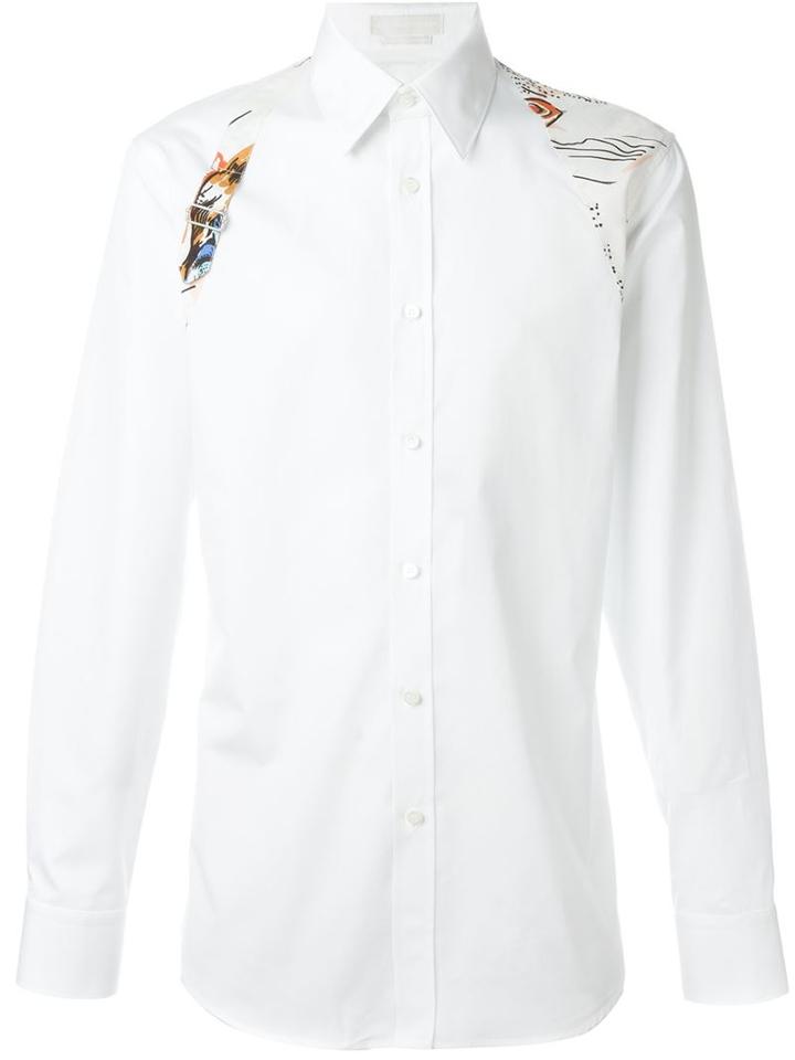 Alexander Mcqueen 'harness' Printed Shirt