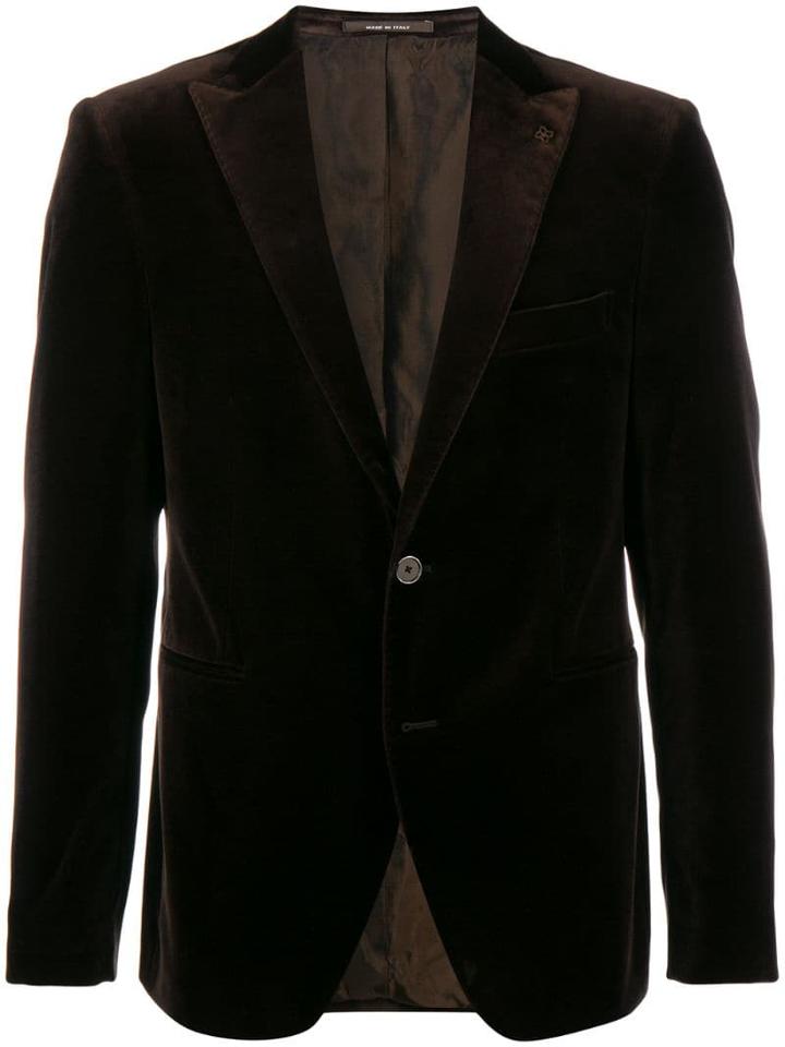 Tagliatore Slim-fit Blazer - Brown