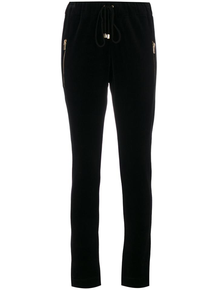 Alexandre Vauthier Zip Pocket Track Pants - Black