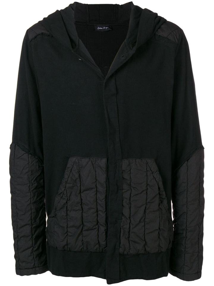 Andrea Ya'aqov Padded Hooded Jacket - Black