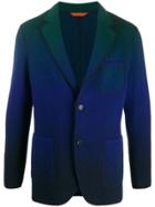 Missoni Ombré Single-breasted Blazer - Blue