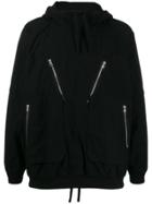 Stone Island Shadow Project Hooded Sports Jumper - Black