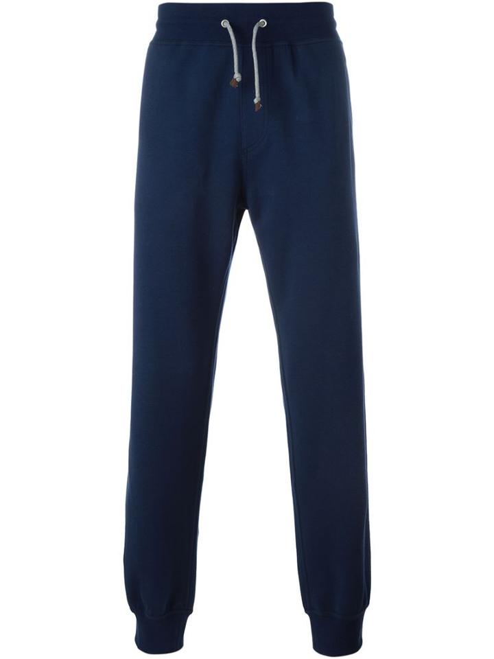 Brunello Cucinelli Gathered Ankle Track Pants