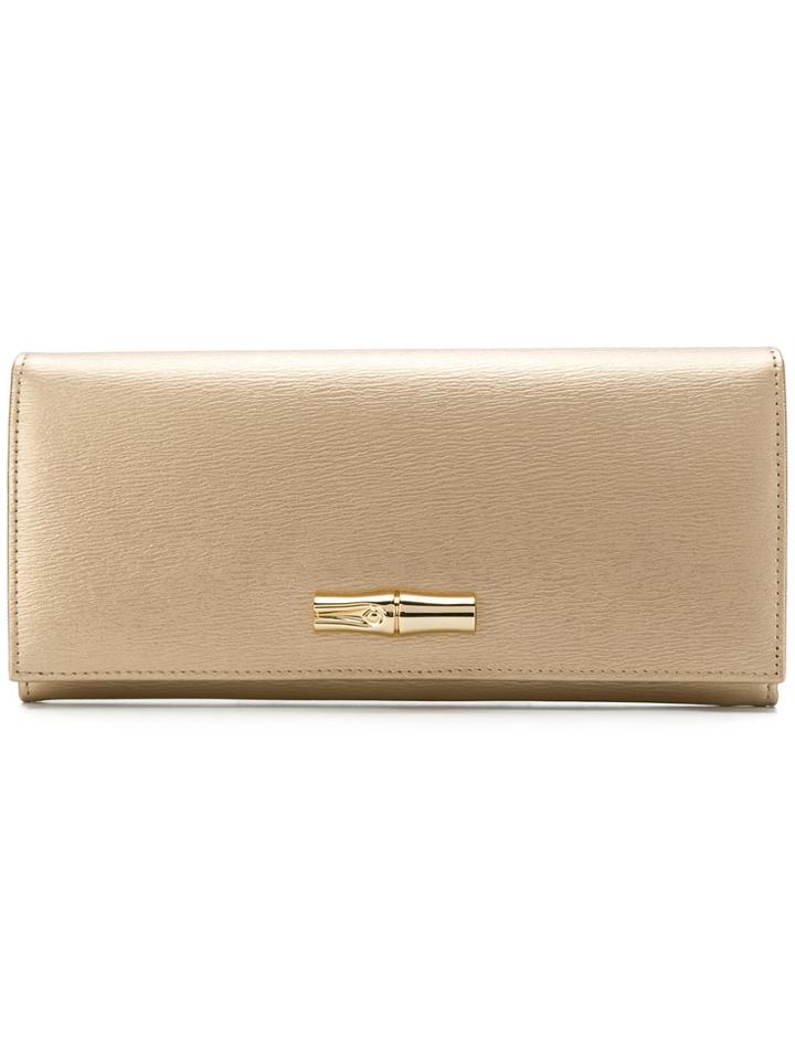Longchamp Paris Wallet - Metallic
