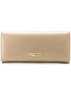 Longchamp Paris Wallet - Metallic