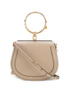 Chloé - Medium Nile Bracelet Bag - Women - Leather/brass - One Size, Nude/neutrals, Leather/brass