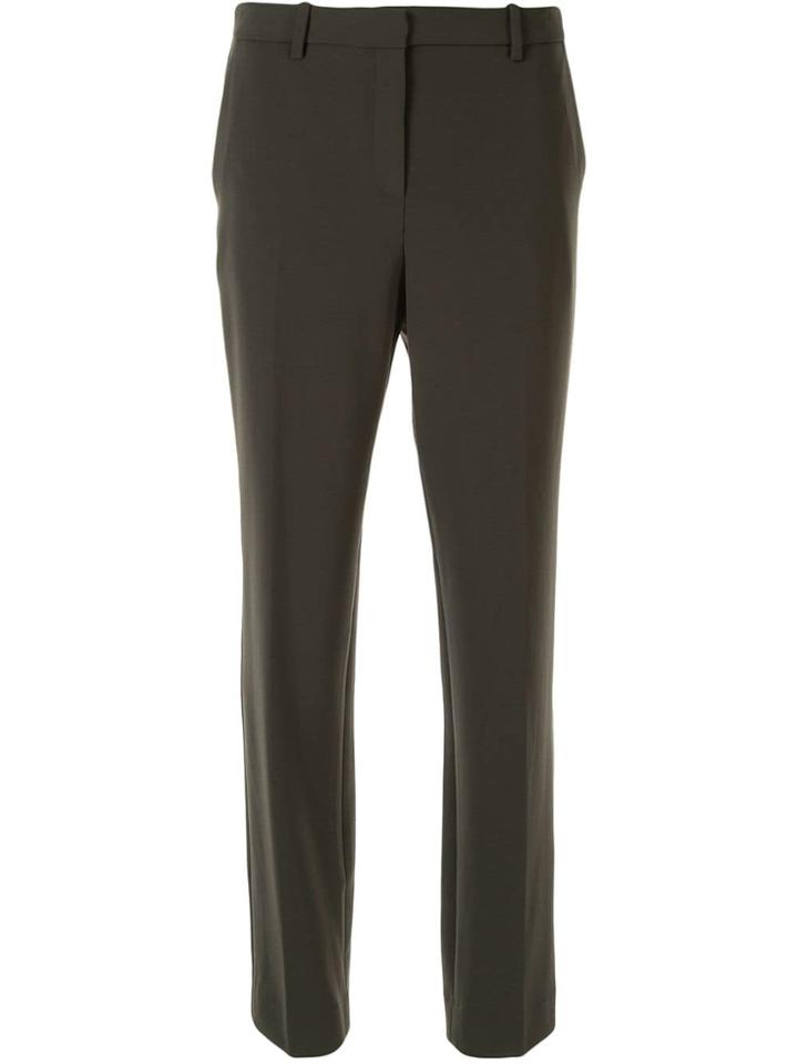 Theory Slim Tailored Trousers - Green