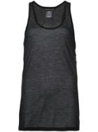 Thomas Wylde Sheer Skull Tank Top - Black