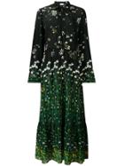 Prada Floral-print Maxi Dress - Black