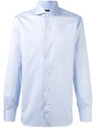 Barba - Classic Shirt - Men - Cotton - 42, Blue, Cotton