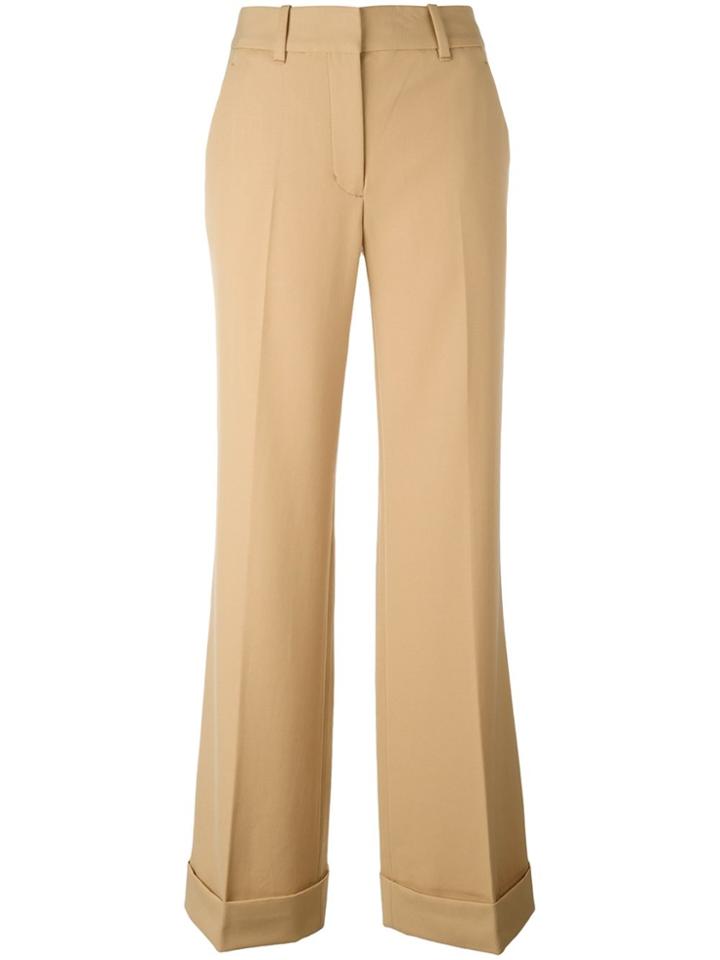 3.1 Phillip Lim Flared Tailored Trousers - Nude & Neutrals