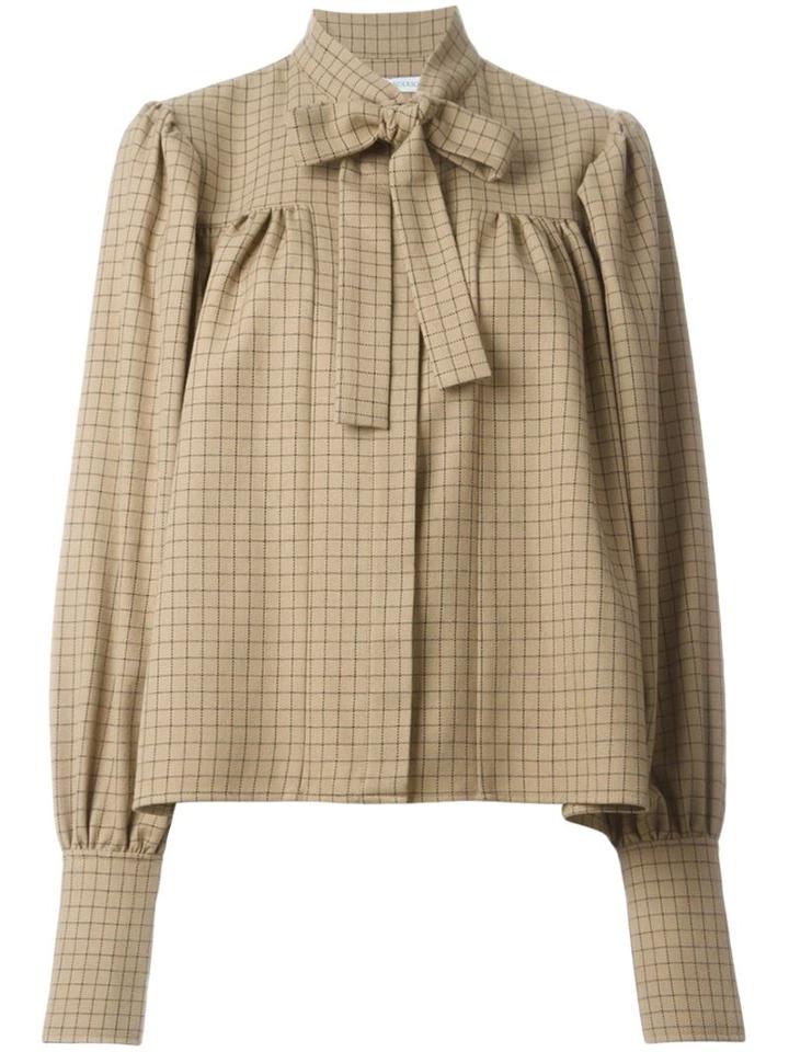 J.w. Anderson Gathered Blouse With Neck Tie