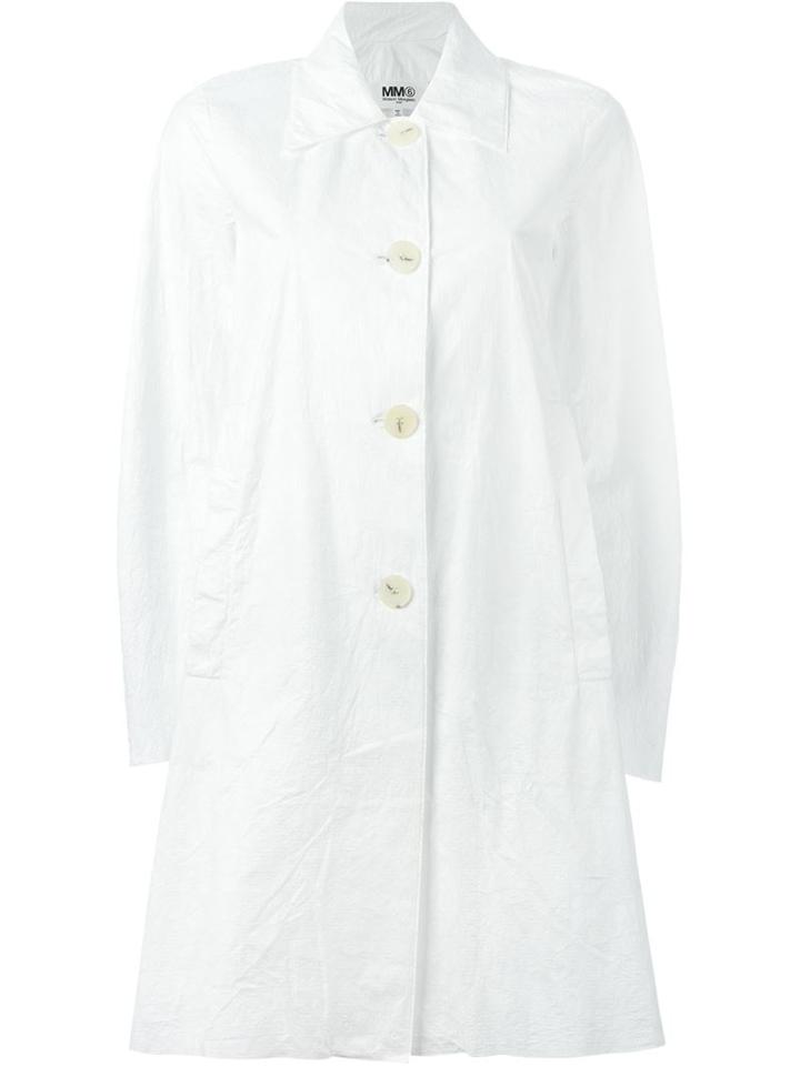 Mm6 Maison Margiela Hand Print Coat