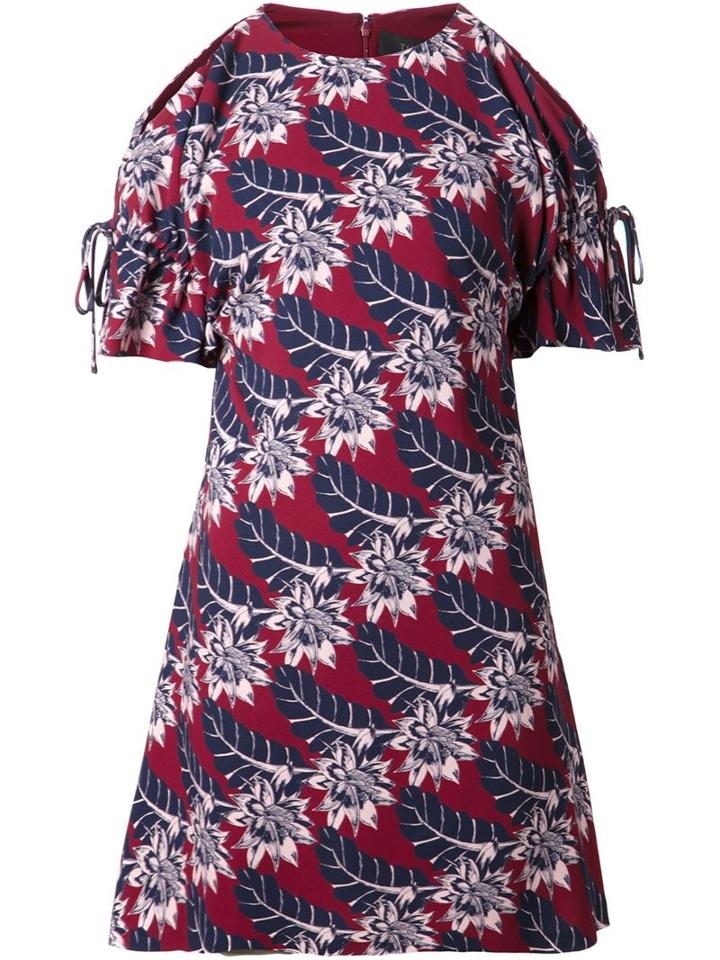 Thakoon Bare Shoulder Mini Dress