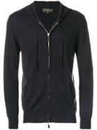 N.peal Hooded Zipped Cardigan - Blue