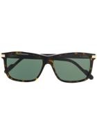 Cartier Tortoiseshell Frame Sunglasses - Black