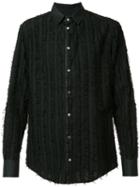 Tom Rebl - Embroidered Shirt - Men - Cotton - 48, Black, Cotton