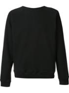 Death To Tennis Back Logo Print Sweatshirt, Men's, Size: Xl, Black, Cotton
