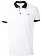 Iceberg Rear Print Polo Shirt, Men's, Size: Medium, White, Cotton