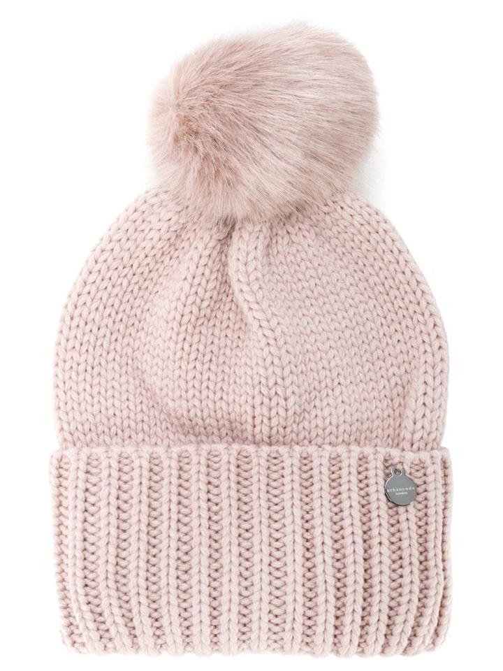 Urbancode Pom Pom Beanie - Pink & Purple