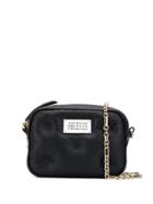 Maison Margiela Logo Shoulder Bag - Black