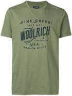 Woolrich Logo T-shirt - Green