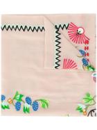 Temperley London Talia Embroidered Shawl - Pink