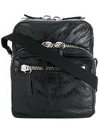 Valentino Valentino Garavani Multi Zip Messenger Bag - Black