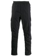 Stone Island Straight-leg Logo Trousers - Black