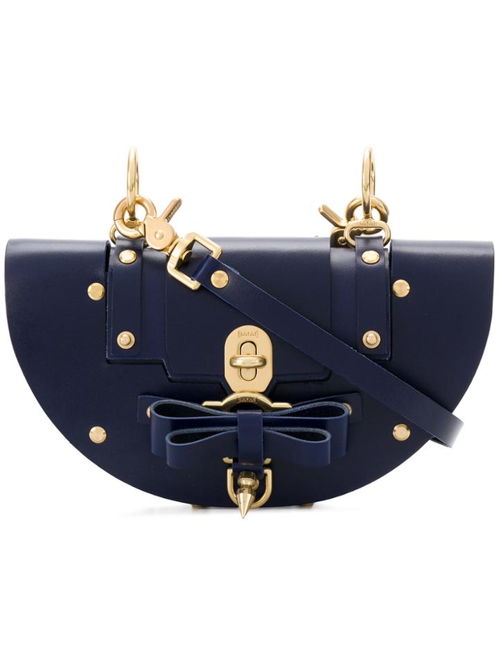 Niels Peeraer Bow Buckled Bag - Blue