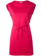Moncler - Jersey Mini Dress - Women - Cotton/polyester - M, Pink/purple, Cotton/polyester