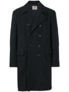 Helmut Lang Vintage Double Breasted Long Coat - Grey