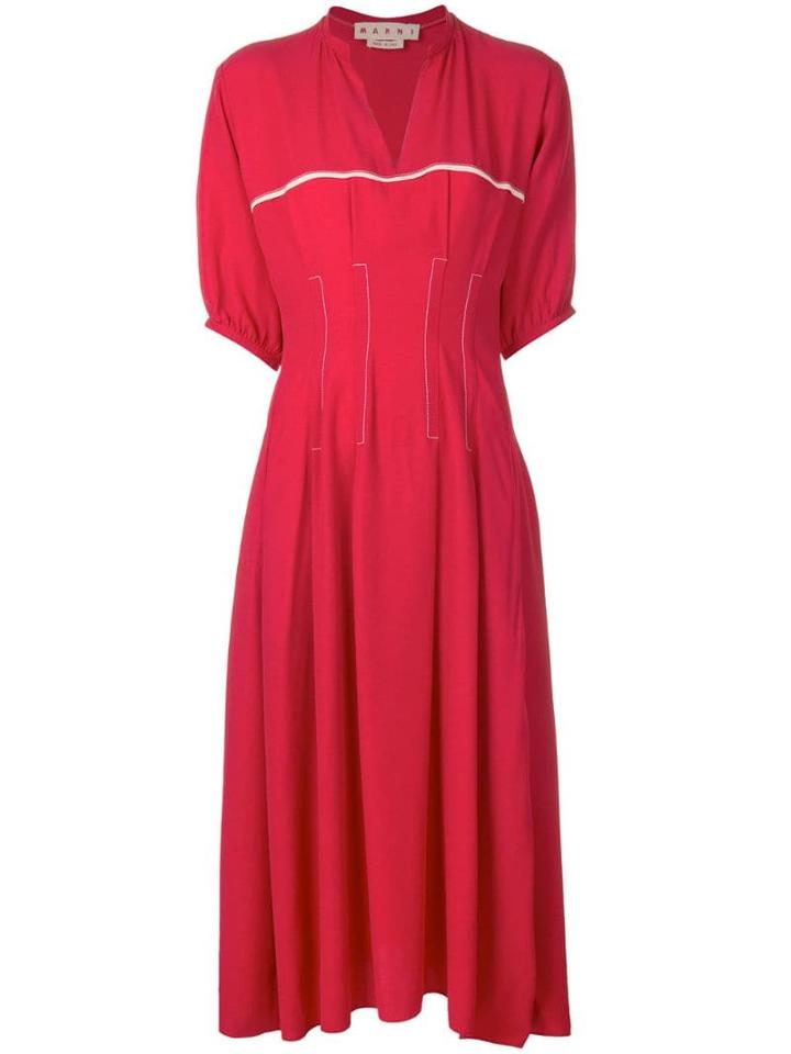Marni Flared Midi Dress