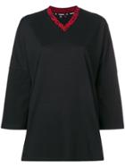 Opening Ceremony Elastic Logo Long-sleeve T-shirt - Black