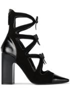 Fabrizio Viti Black Suede Take A Bow 100 Boots