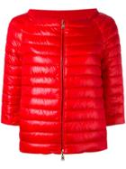 Herno Three-quarters Down Jacket - Red